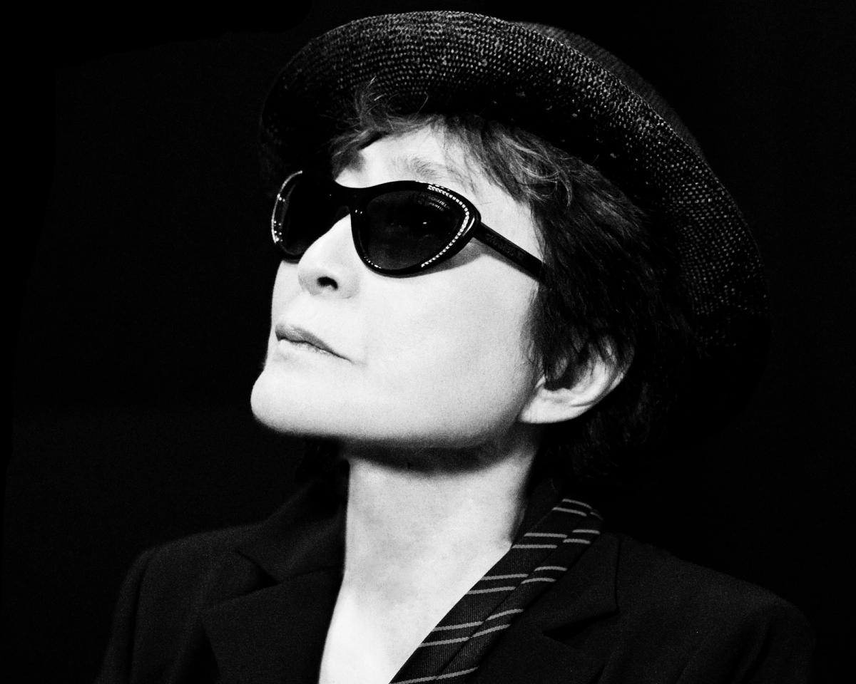 Portrait of Yoko Ono © Leipzig Museum der bildenden Künste. Photo: Greg Kadel