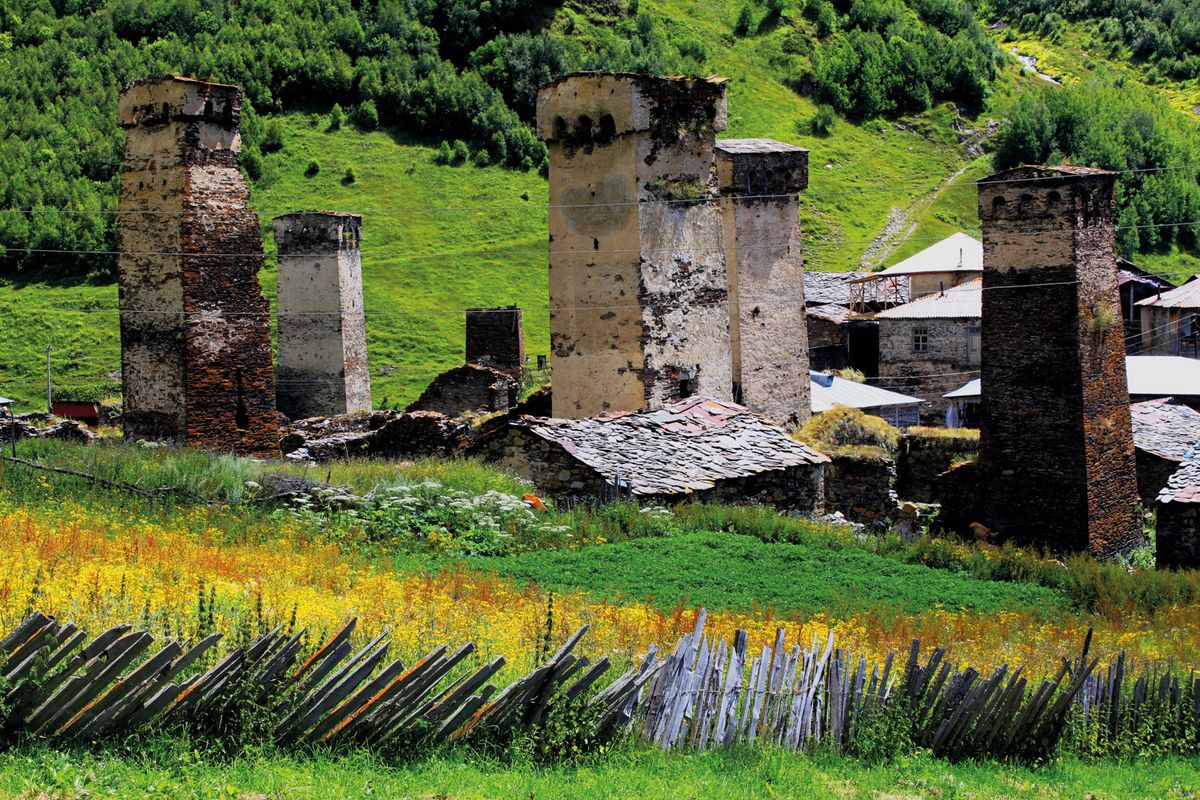 Georgia’s Upper Svaneti region became a World Heritage Site in 1996