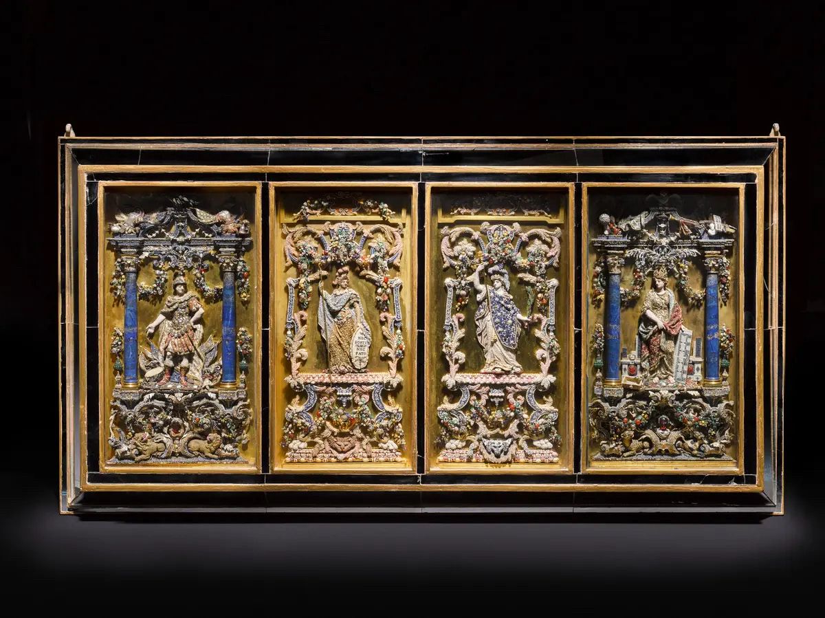 The Fairhaven Panels by the Flemish artist De Vély

photo: Sotheby's