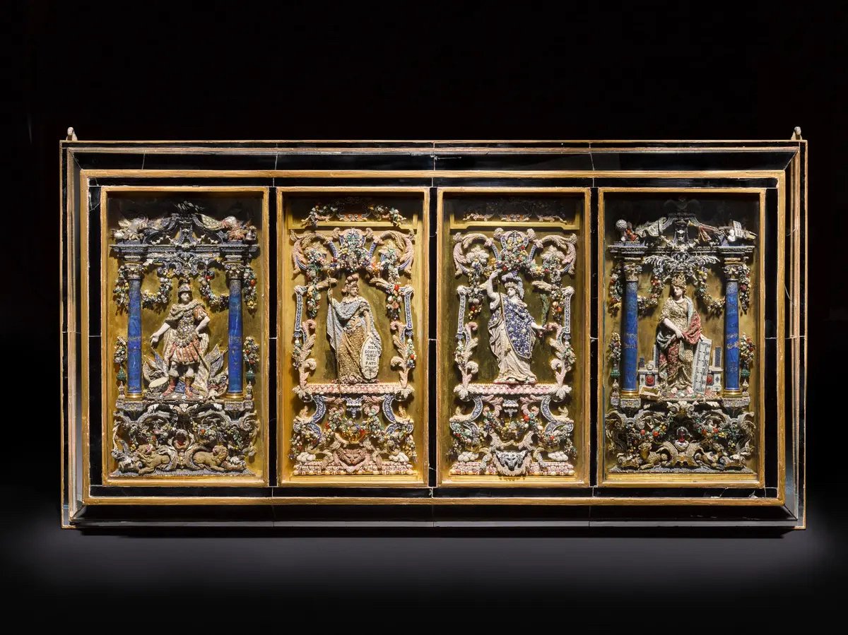 The Fairhaven Panels by the Flemish artist De Vély
photo: Sotheby's