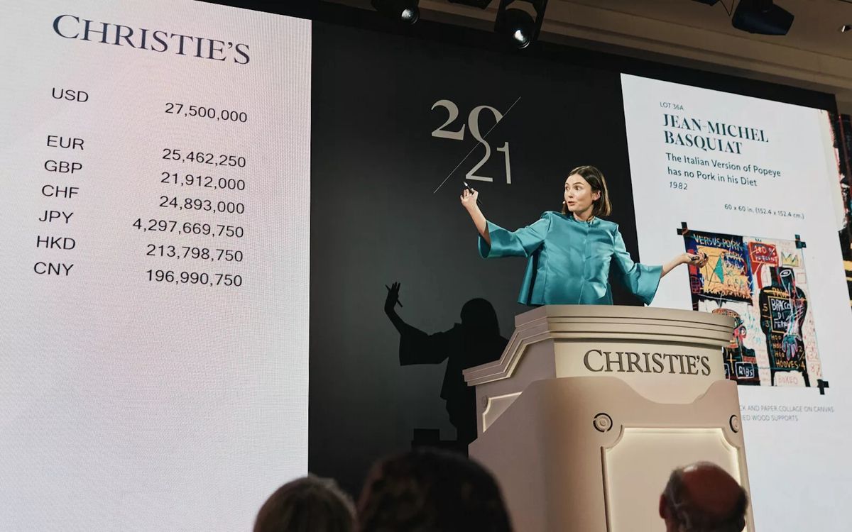 Georgina Hilton leads Christie's 21st-century evening sale on 14 May in New York Courtesy Christie's Images Ltd.