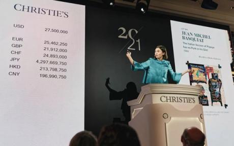  Christie's makes $94.6m in New York contemporary sales despite cyberattack and star lot's withdrawal 