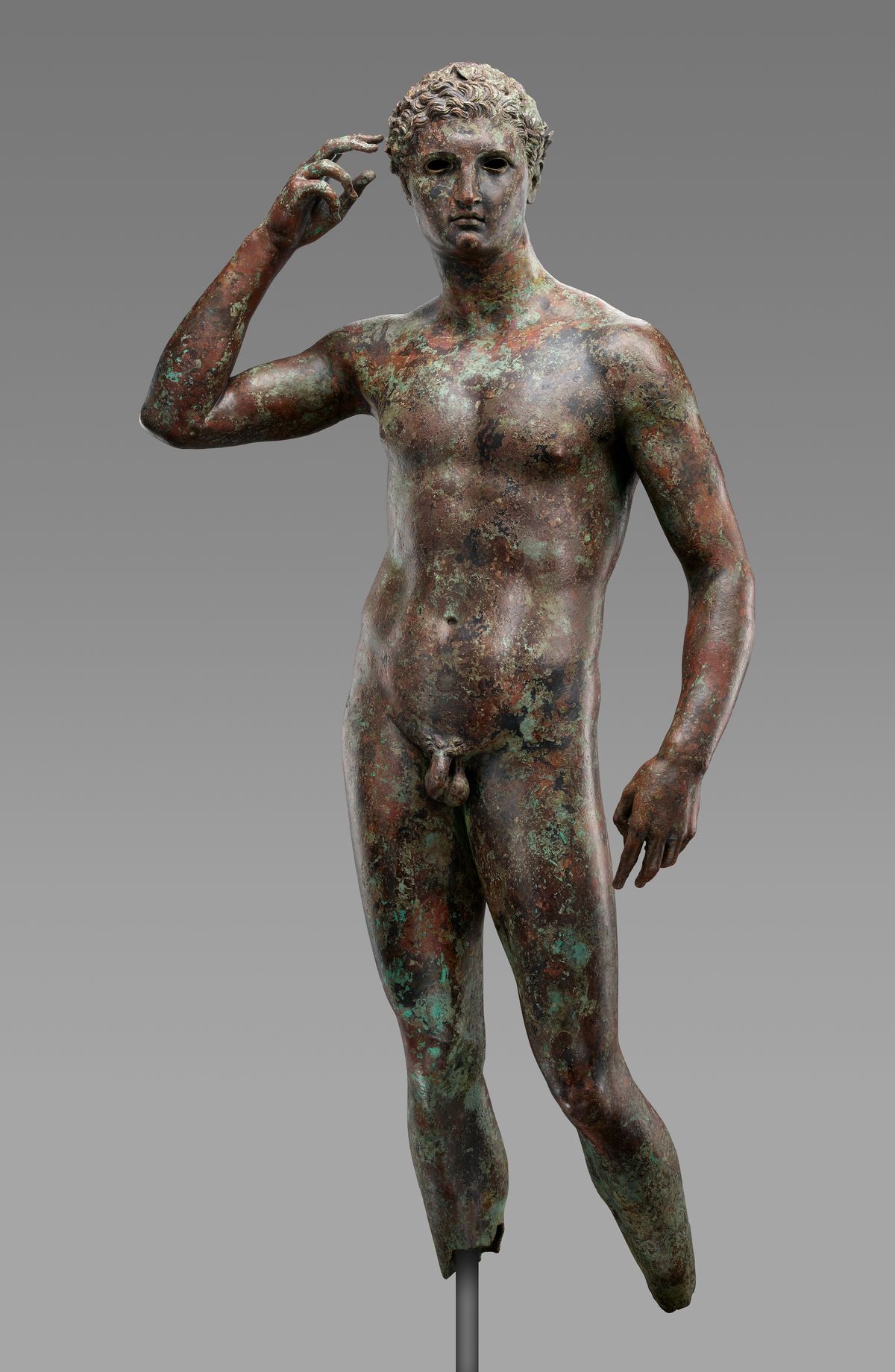 The statue of a Victorious Youth , around 300BC–100BC J. Paul Getty Museum