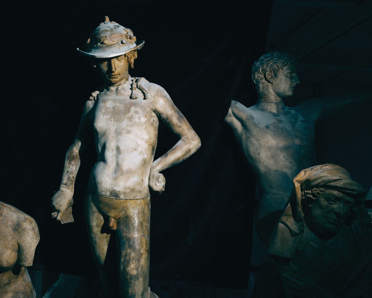 The Gipsformerei’s master model for Donatello’s 15th-century bronze of David © Daniel Hofer
