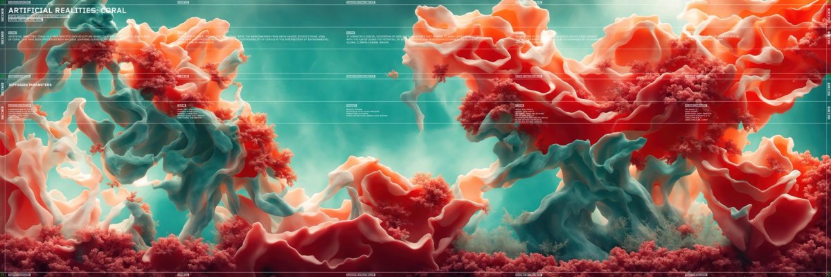 Refik Anadol's Artificial Realities: Coral — 08 (2023)
Courtesy of the artist