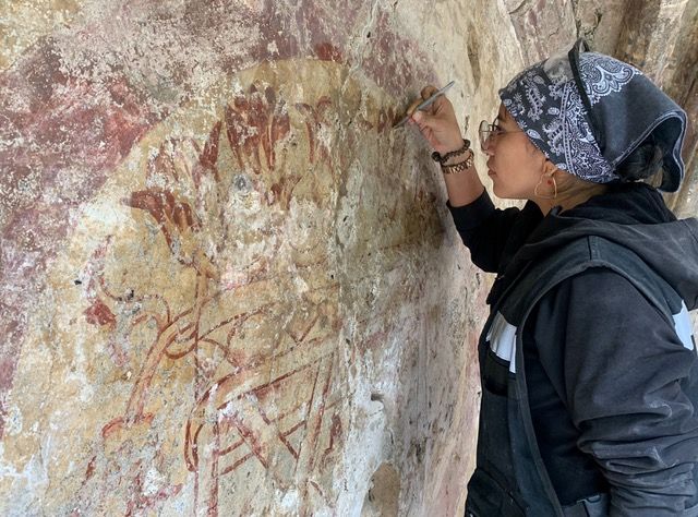 Archaeologists Discover Mural Of Aztec God Of Alcohol In Mexican ...