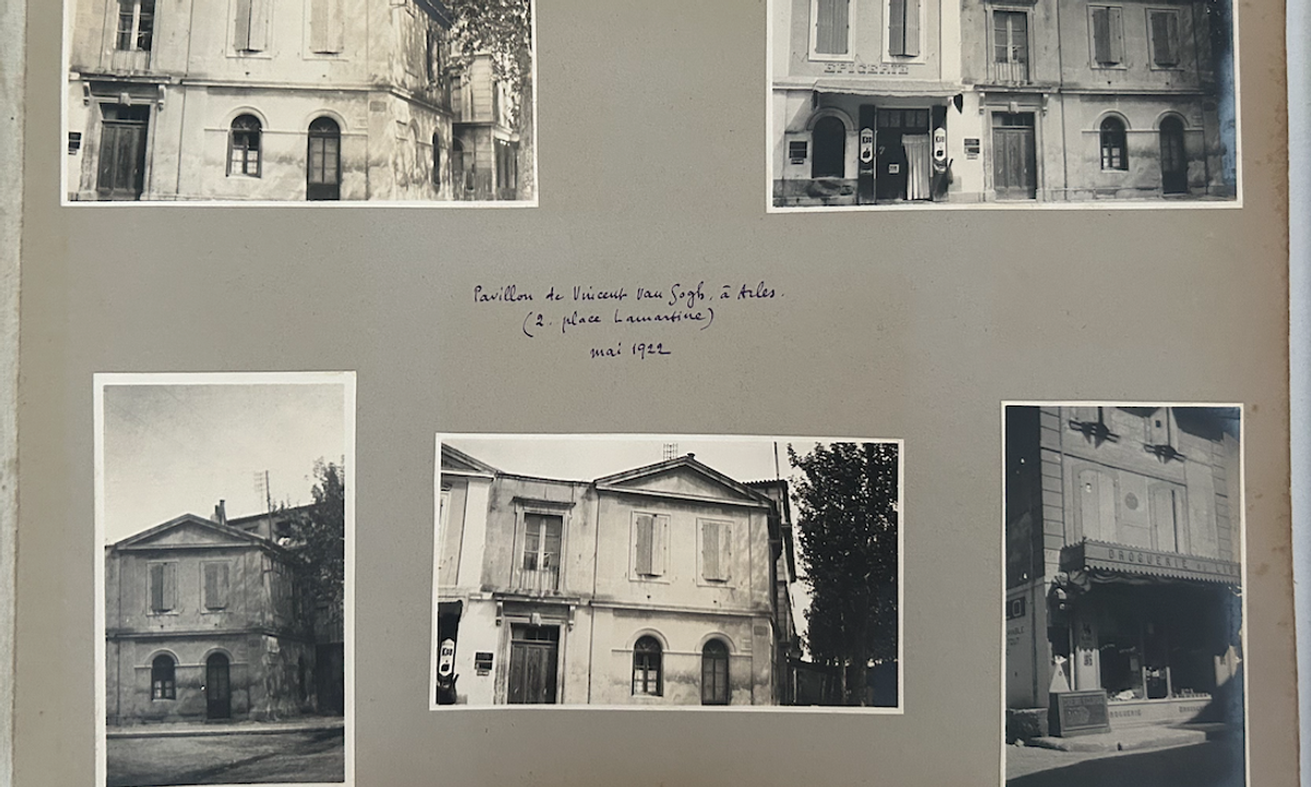Rare early photographs reveal lost sites featured in Van Gogh's paintings