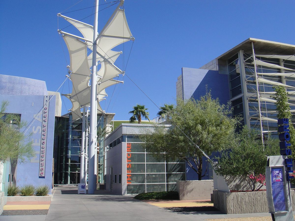 The Mesa Contemporary Arts Museum Photo by Cygnusloop99, via Wikicommons