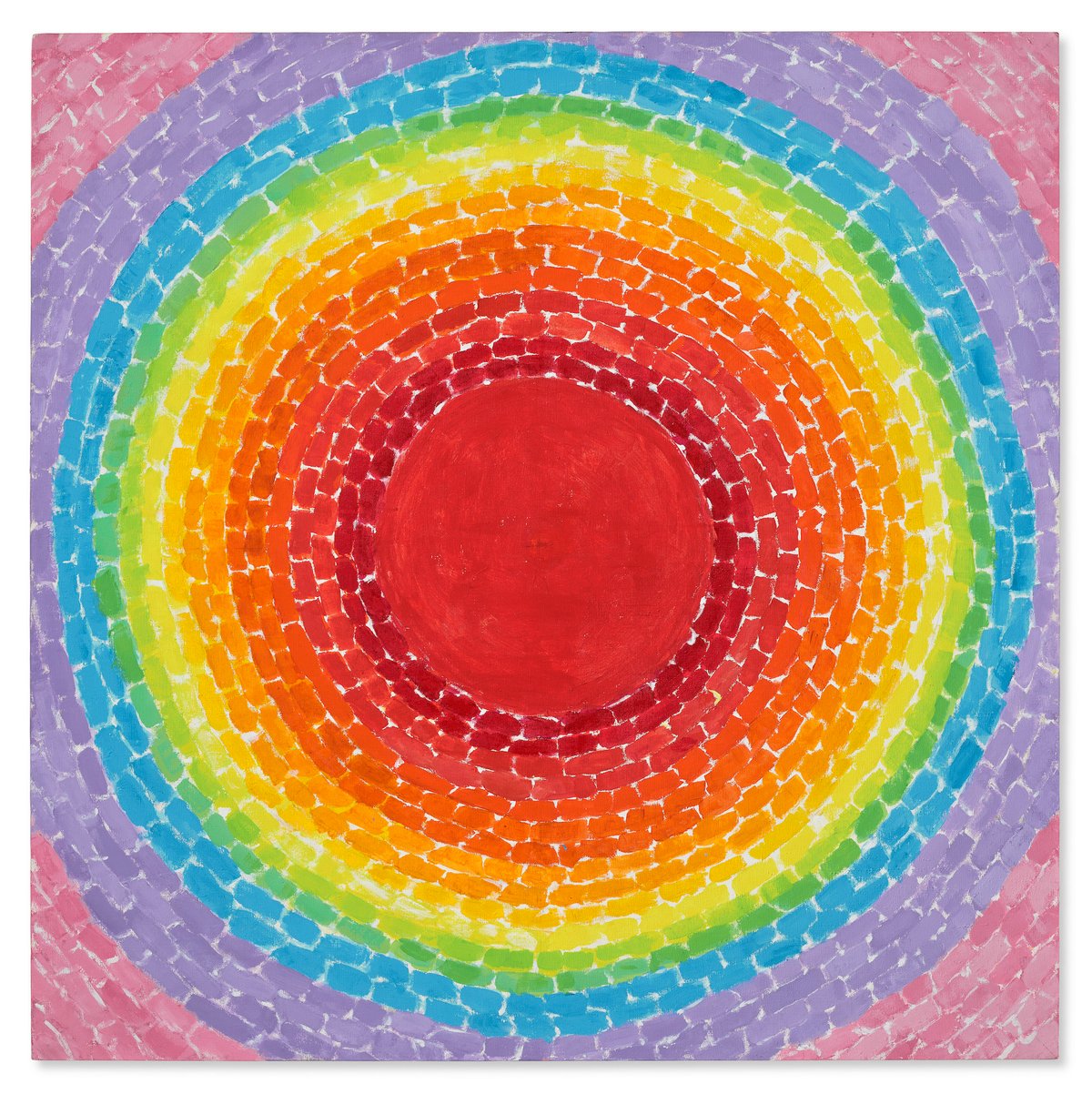 Alma Thomas, A Fantastic Sunset, 1970 Courtesy Christie's Images Ltd