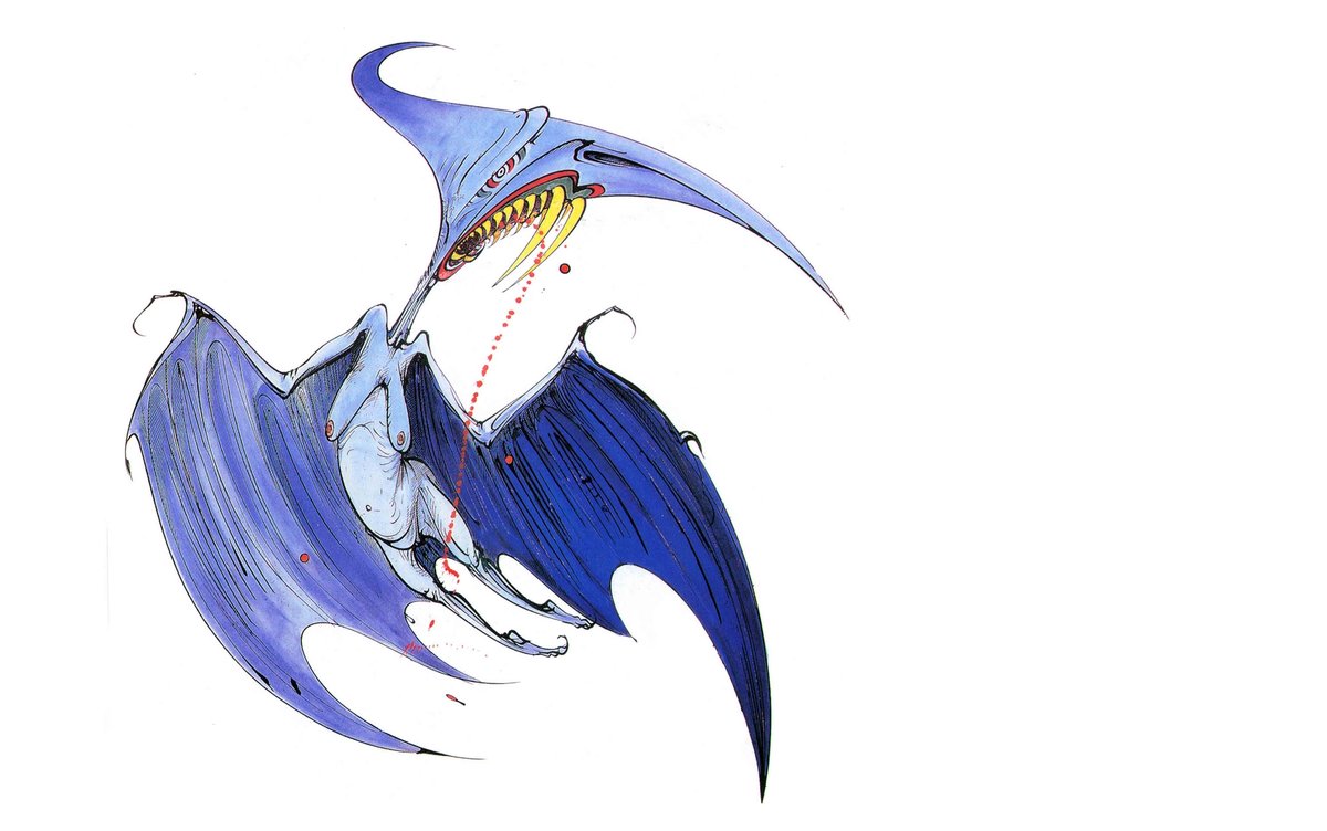 Gerald Scarfe, Margaret Thatcher as the Torydactyl (1980s) © Gerald Scarfe