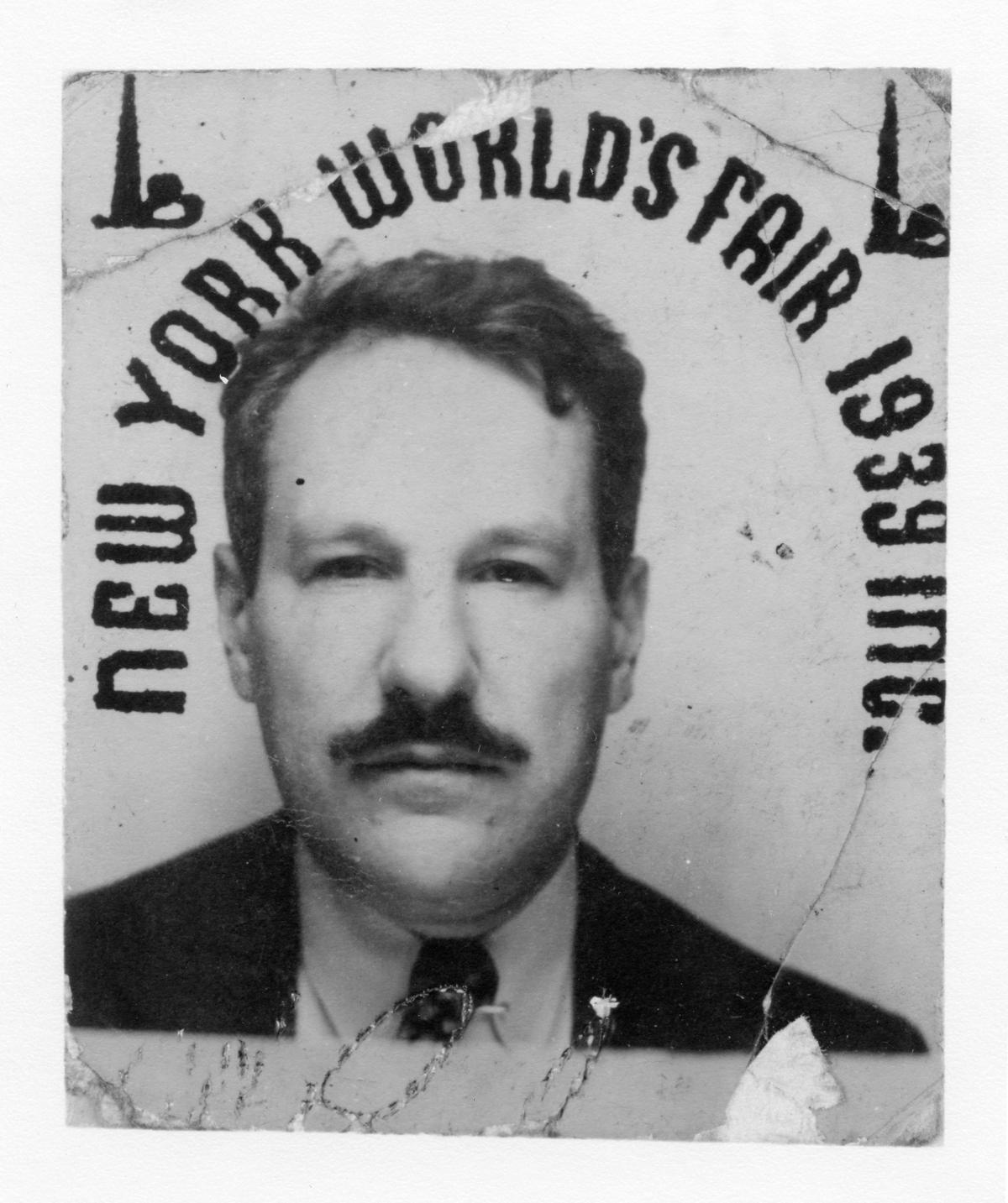 Man of the city: Barnett Newman’s New York World’s Fair press credentials in 1939 Courtesy the Barnett Newman Foundation