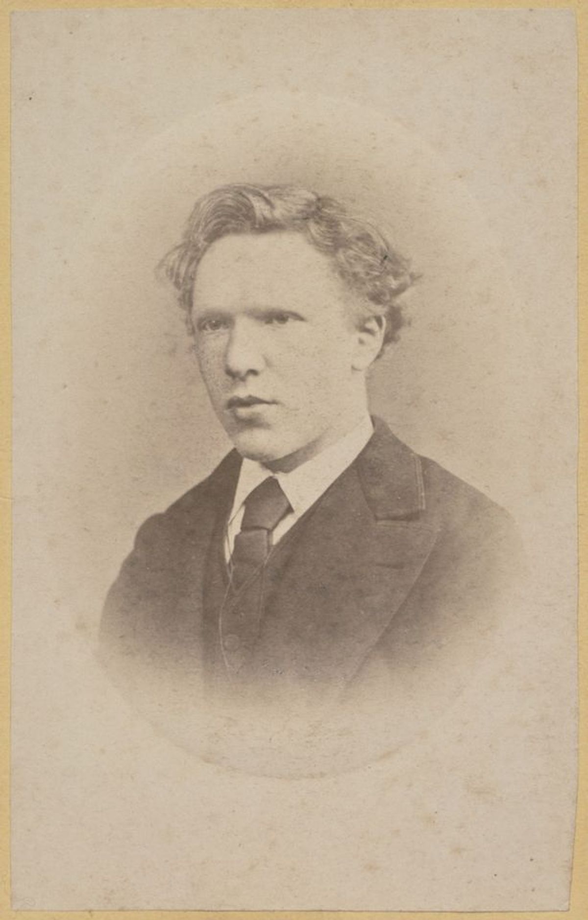 Vincent van Gogh, aged 19, Van Gogh Museum, Amsterdam (Vincent van Gogh Foundation) Courtesy of the Van Gogh Museum, Amsterdam (Vincent van Gogh Foundation)
