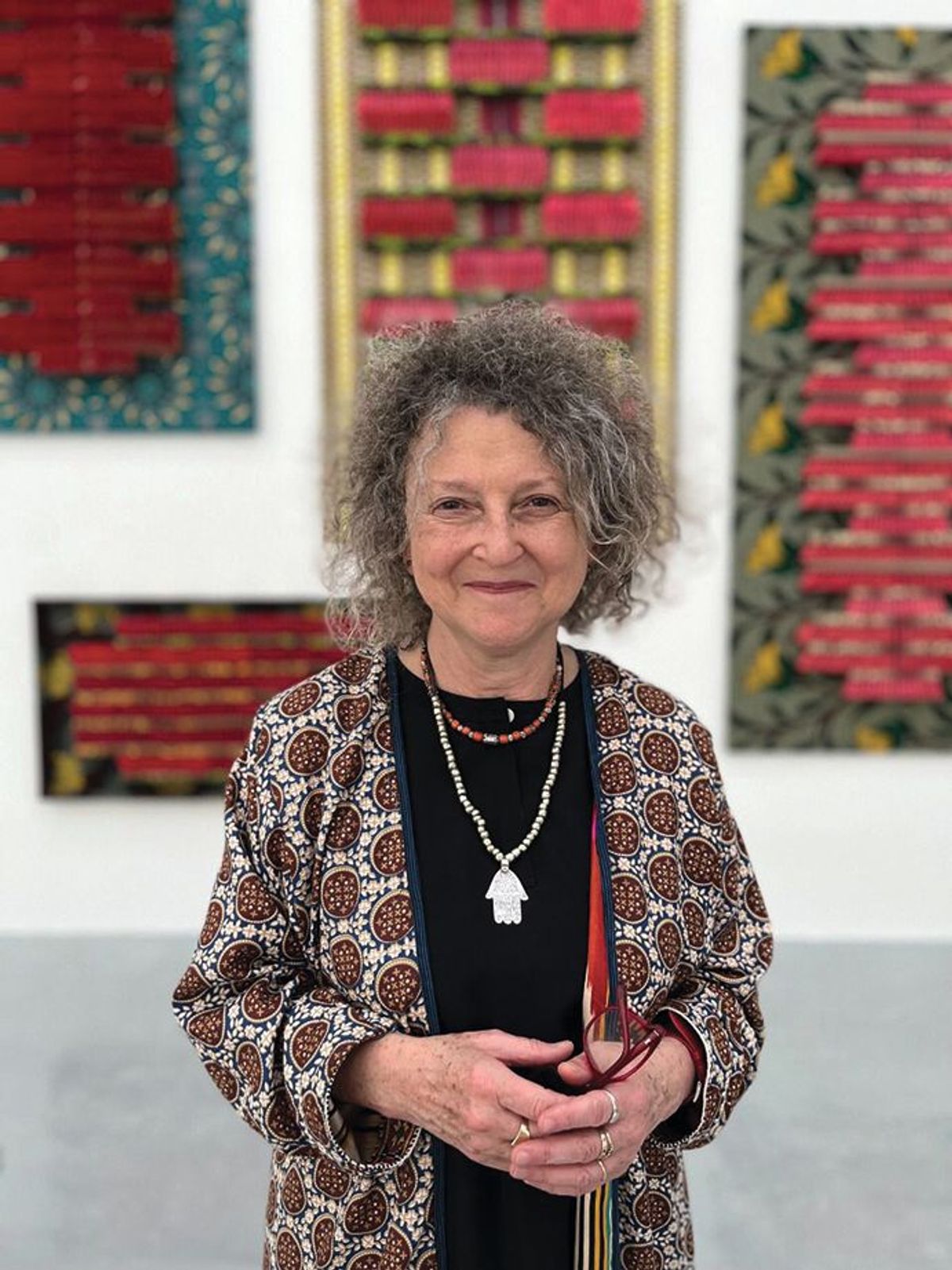 Venetia Porter, the curator of Artists Making Books and author of its accompanying publication