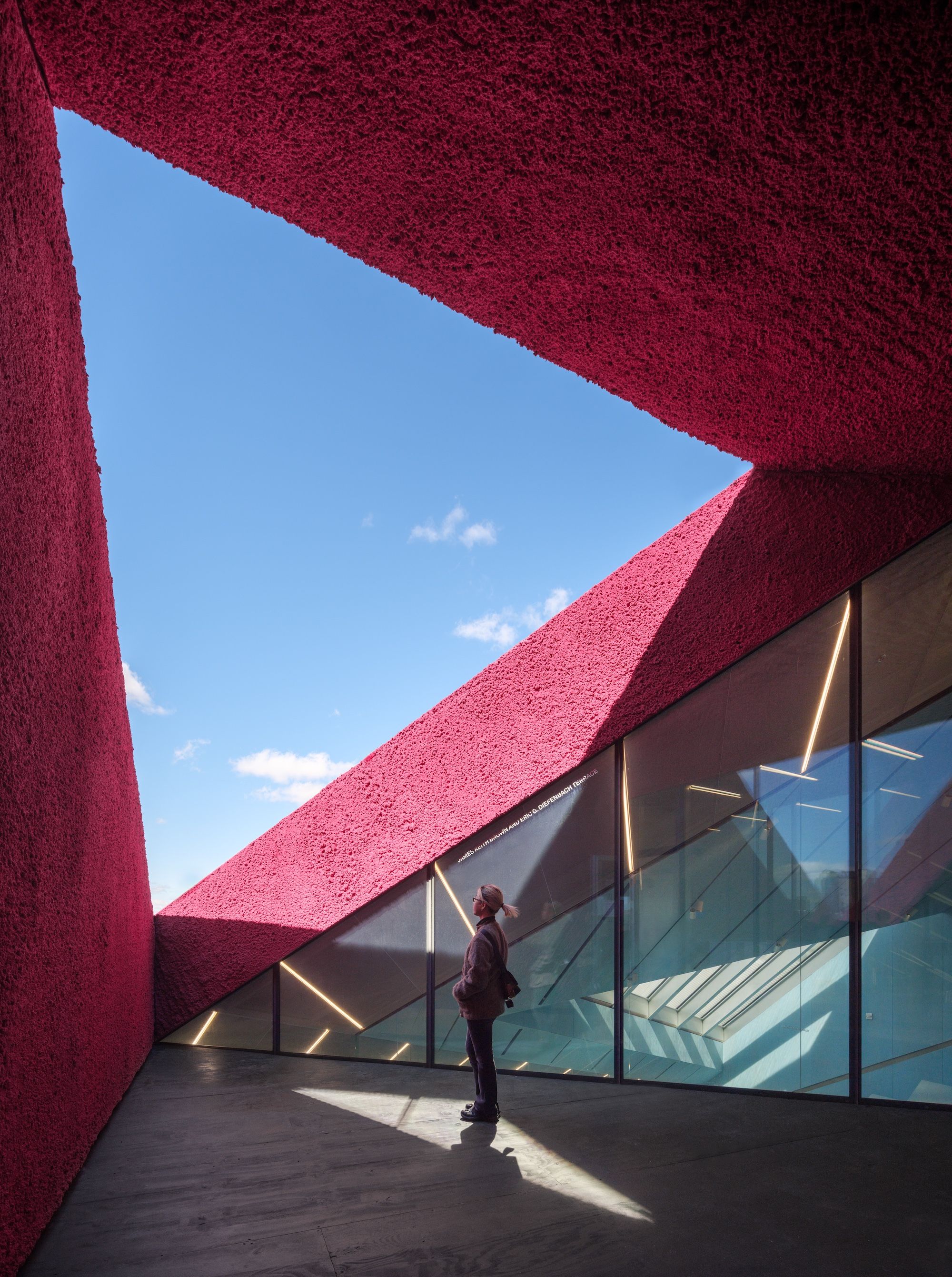 And outdoor area in the recently completed expansion of the New Museum in New York City Courtesy New Museum. Photo: Jason O’Rear