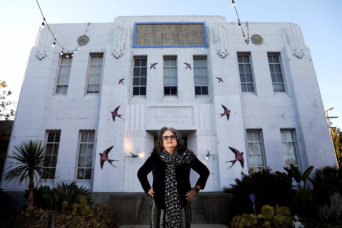 Artist and educator Judith Baca is one of the recipients of the 2021 National Medal of Arts Gary Coronado/Los Angeles Times, courtesy Social and Public Art Resource Center, Los Angeles, California