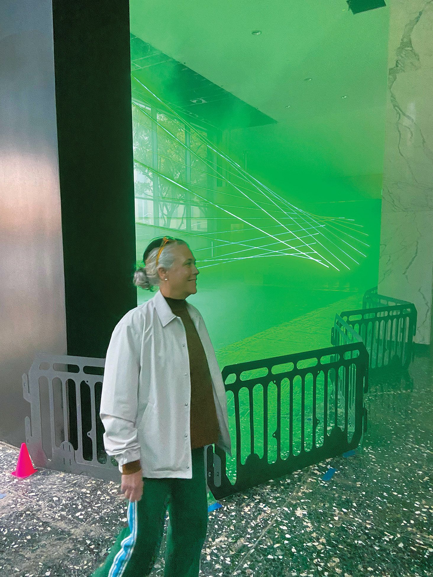 Time traveller: Rita McBride’s large-scale, interdisciplinary works are informed by her love of geometrical shapes and science fiction Glen Rubsamen, 2024