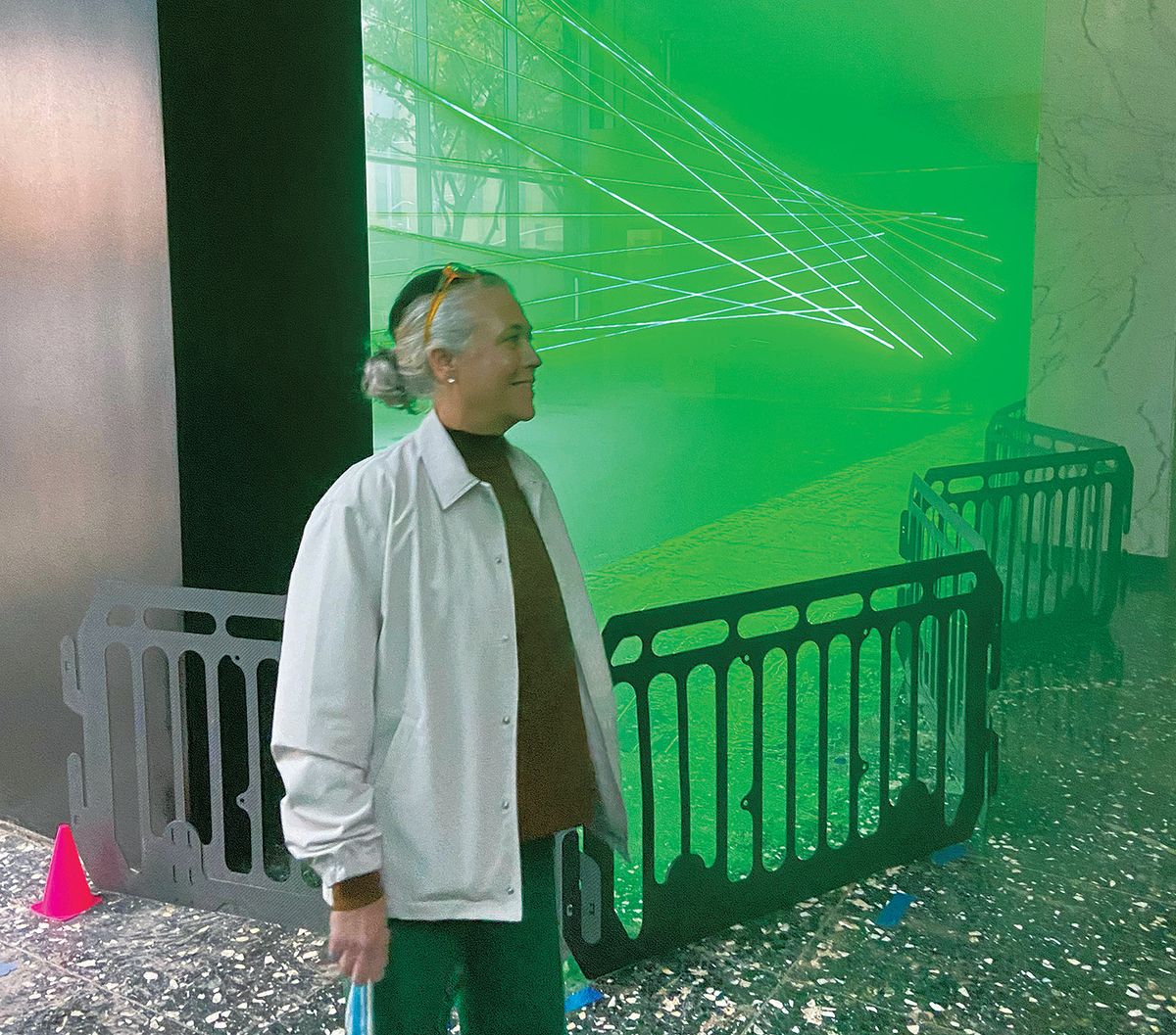 Time traveller: Rita McBride’s large-scale, interdisciplinary works are informed by her love of geometrical shapes and science fiction Glen Rubsamen, 2024