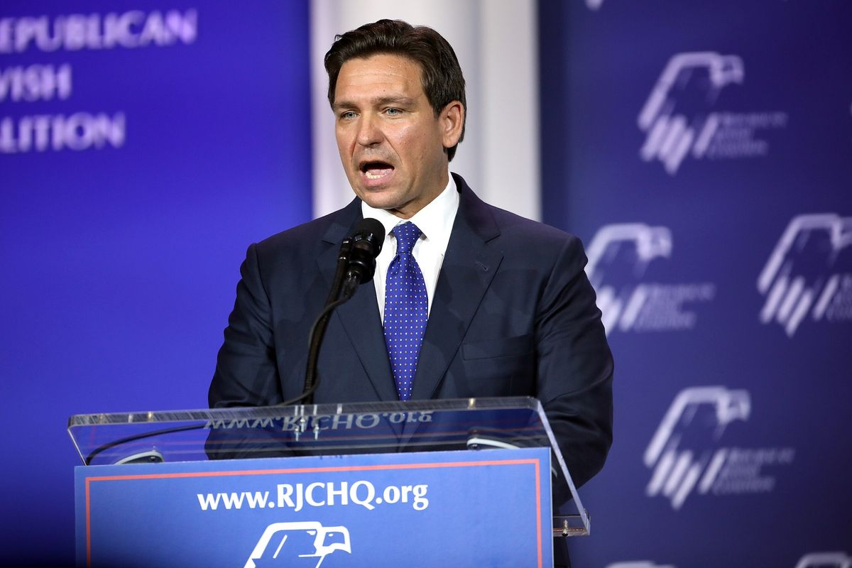 Florida governor Ron DeSantis Photo by Gage Skidmore, via Flickr