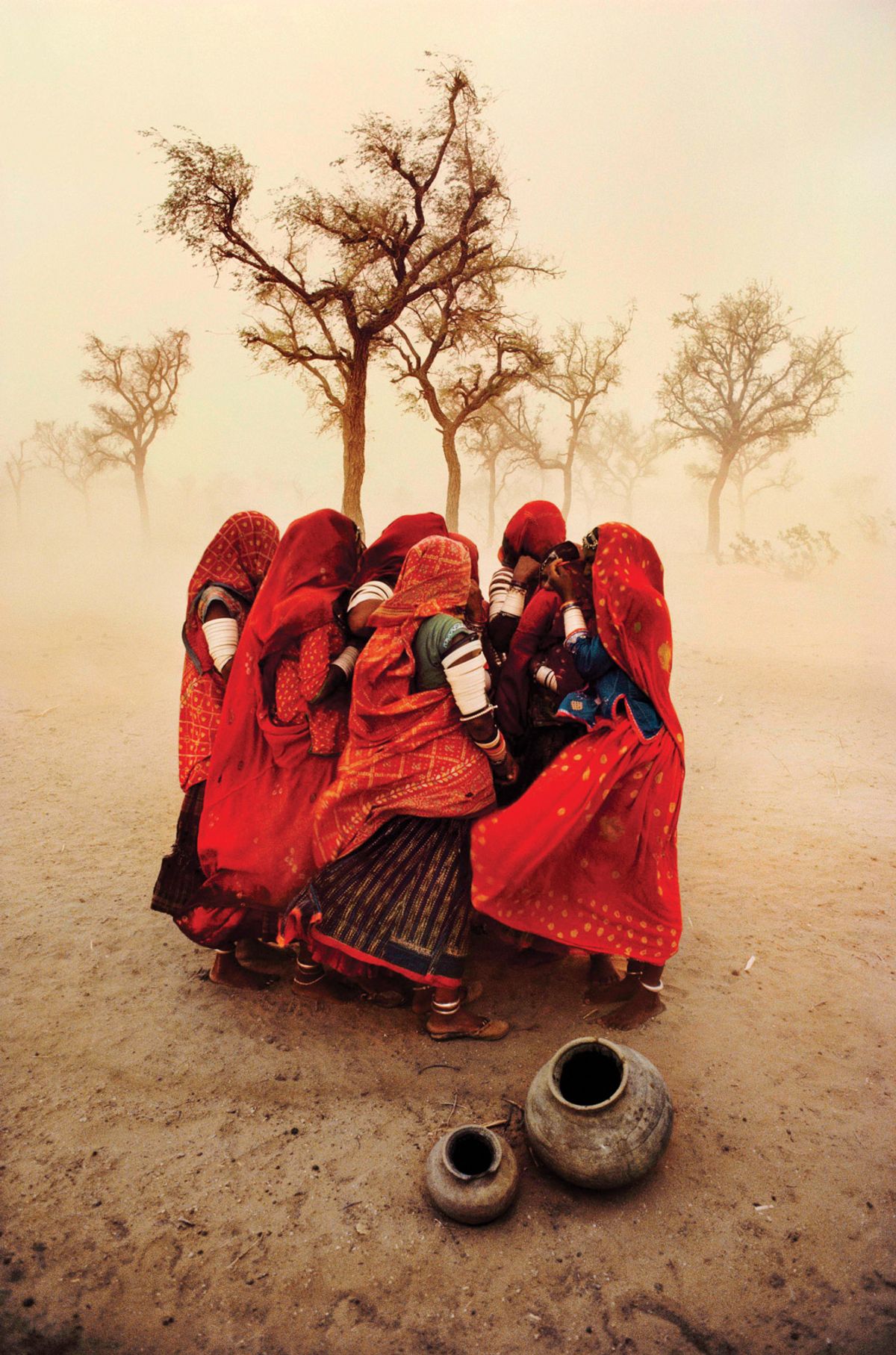 Steve McCurry's Dust Storm, Rajasthan, India (1983) Courtesy of the artist