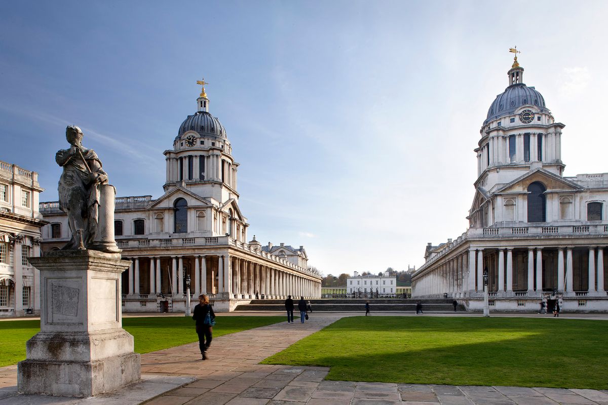 The Old Royal Naval College in Greenwich is one of the biggest beneficiaries of the UK government's heritage rescue funds, receiving a grant of nearly £1m © ORNC and Jigsaw Design & Publishing