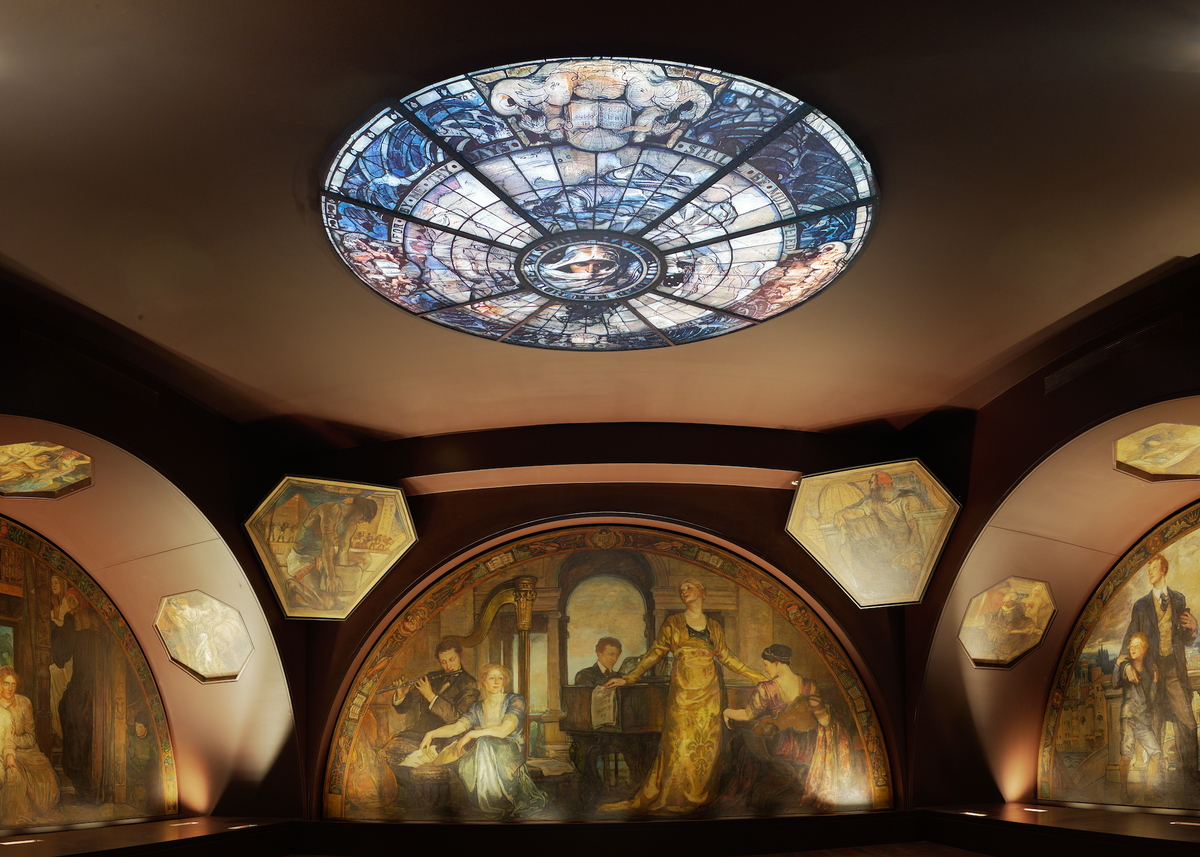 Inside the Woodmere Art Museum’s new Frances M. Maguire Hall for Art and Education, Philadelphia Courtesy Woodmere Art Museum