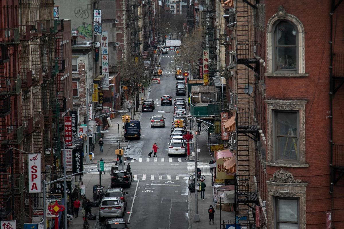 New York's Lower East Side has emptied out as small businesses—including galleries—close for the foreseeable future. Wong Maye-E/AP/Shutterstock