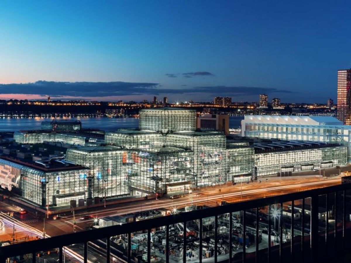 Exterior rendering of the Javits Center, currently undergoing a $1.5bn revamp. Courtesy of Gov. Andrew Cuomo's office