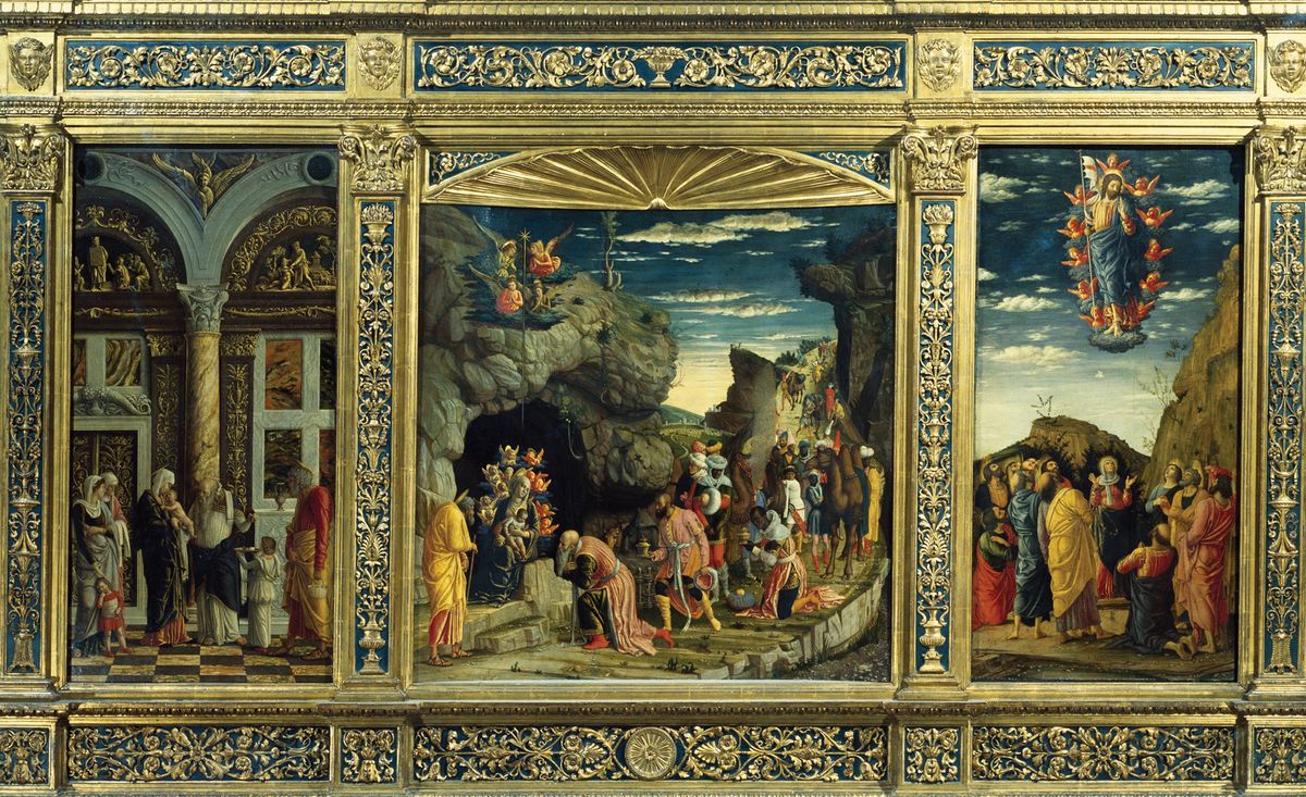 The Uffizi triptych Photo: © DeAgostini/Getty Images