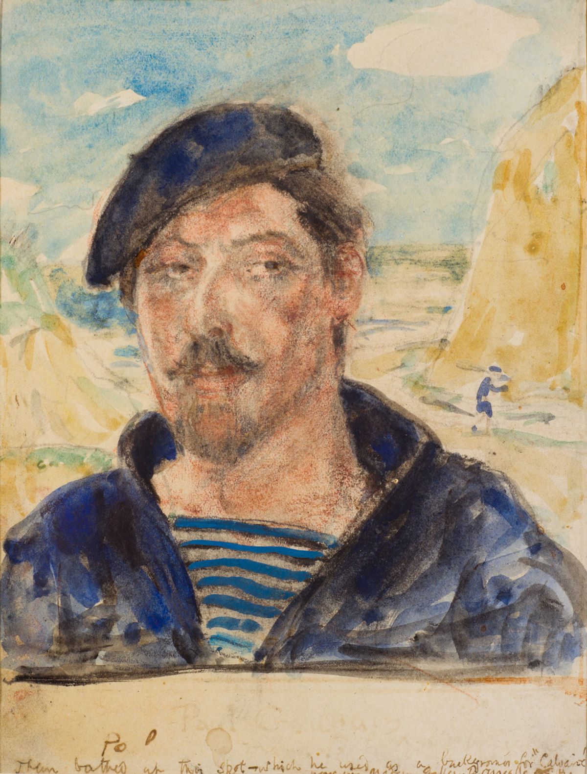 A.S. Hartrick’s Portrait of Paul Gauguin (1913) Courtesy of Samuel Courtauld Trust, The Courtauld Gallery, London