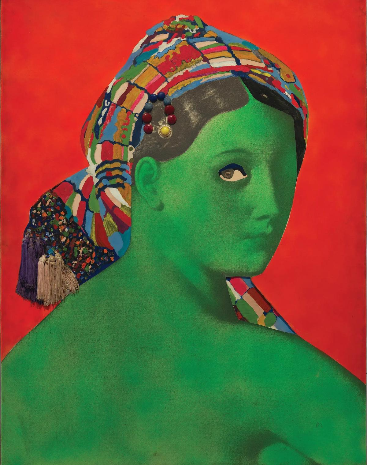 Made in Japan—La Grande Odalisque (1964) by Martial Raysse will be on show at the Musée d’Art Moderne © Centre Pompidou; MNAM-CCI; Dist. RMN-Grand Palais/Philippe Migeat