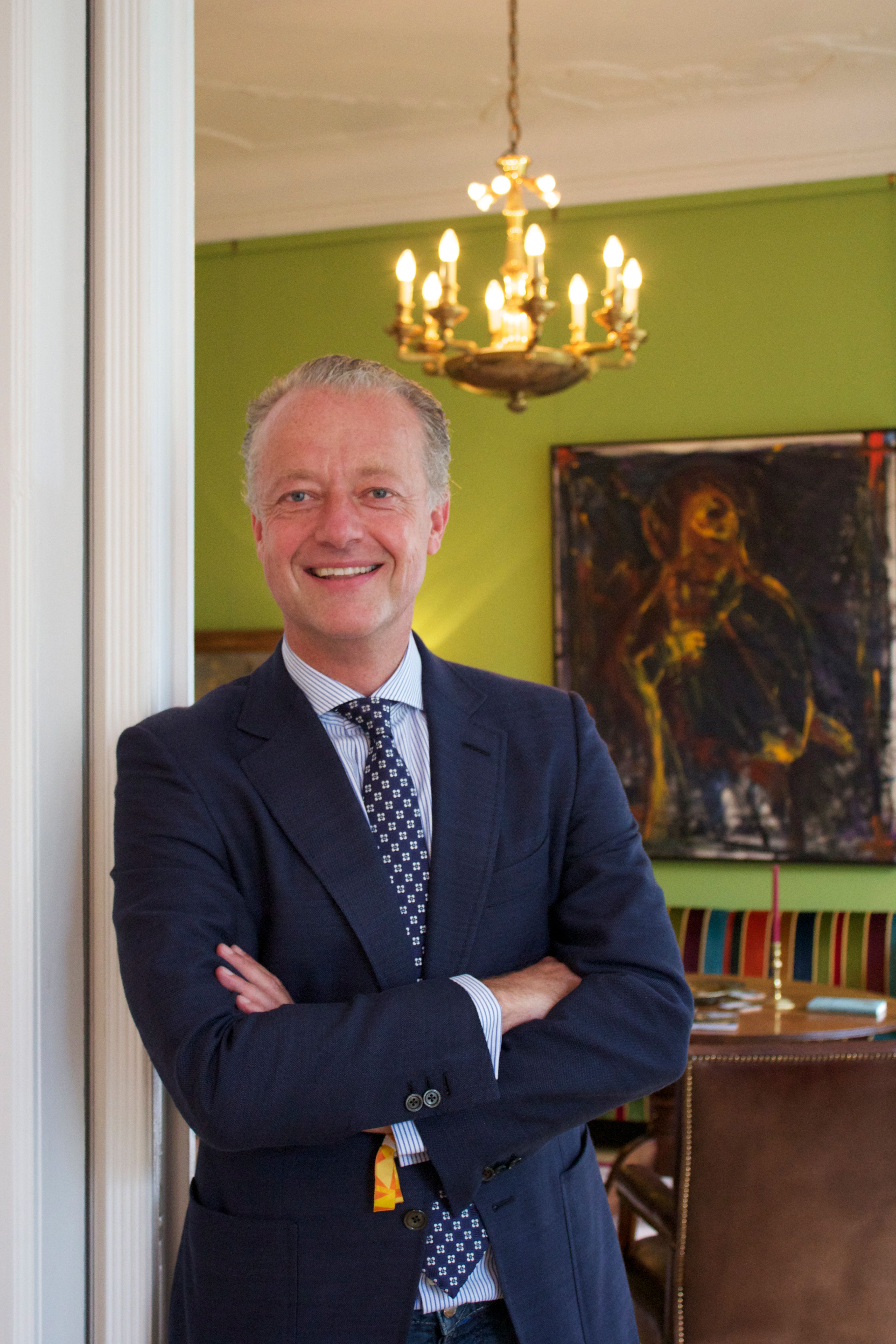 Thomas Rusche (pictured) has amassed an impressive collection of contemporary art Photo: courtesy of Thomas Rusche