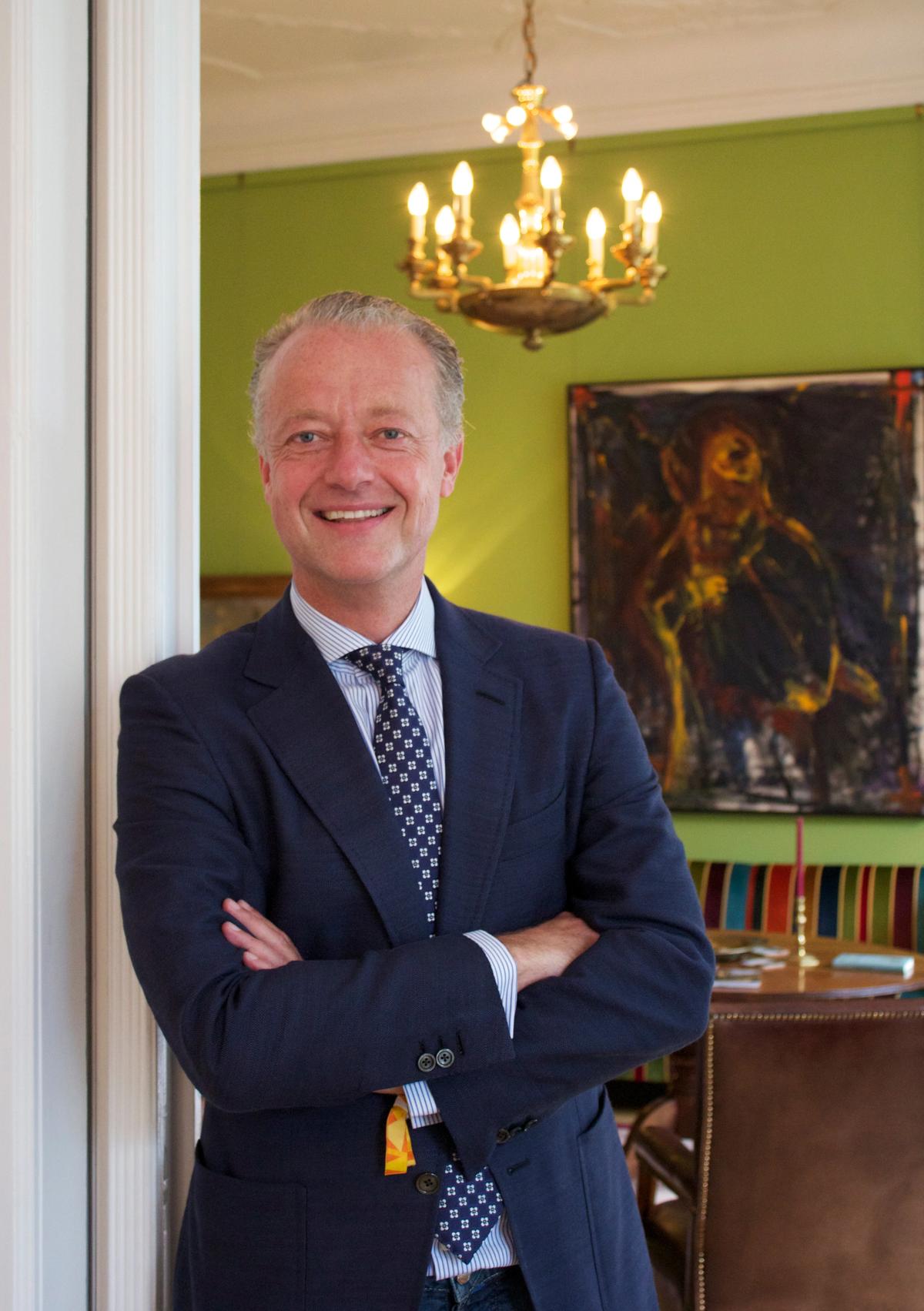 Thomas Rusche (pictured) has amassed an impressive collection of contemporary art Photo: courtesy of Thomas Rusche