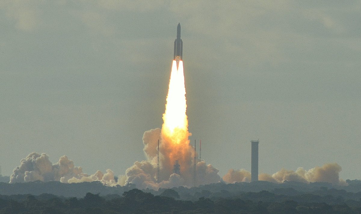 The work will be mounted on an Ariane 5 rocket