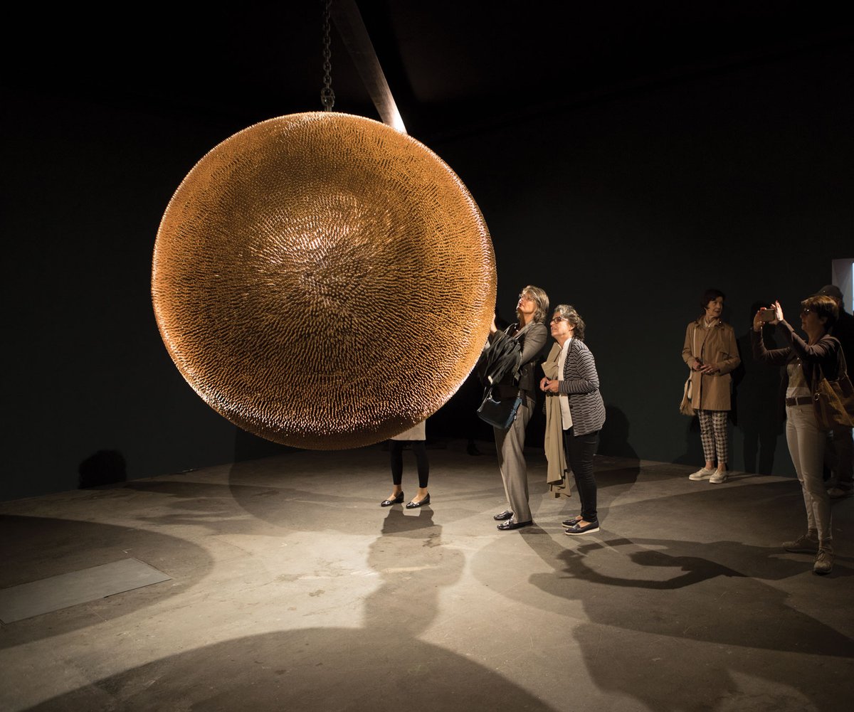 Robert Longo’s Death Star II (2017-18) sold for $1.5m at Unlimited David Owens