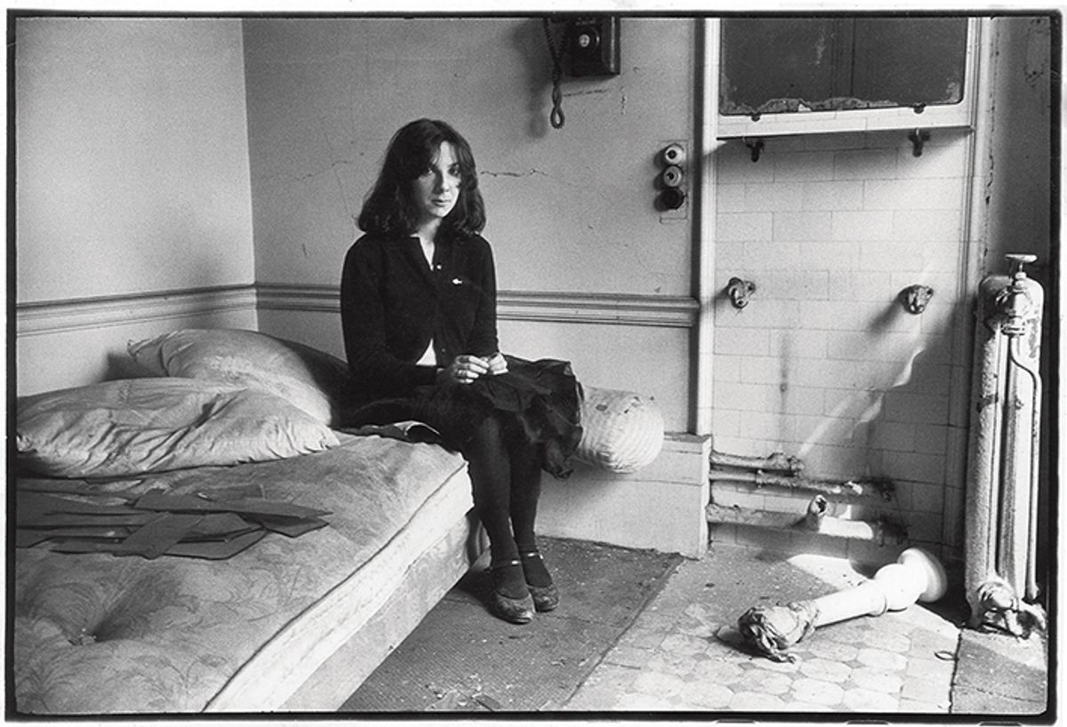 Sophie Calle at the derelict Orsay hotel in 1979. The building was resurrected as the Musée d’Orsay in 1986 and would go on to be one of the most popular museums in the world Photo: Richard Baltauss