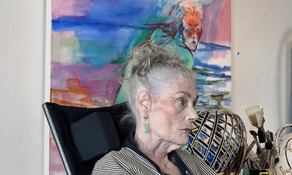 Juanita McNeely, feminist artist who created visceral paintings inspired by personal hardship, has died, aged 87