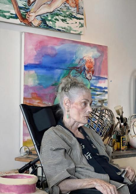  Juanita McNeely, feminist artist who created visceral paintings inspired by personal hardship, has died, aged 87 