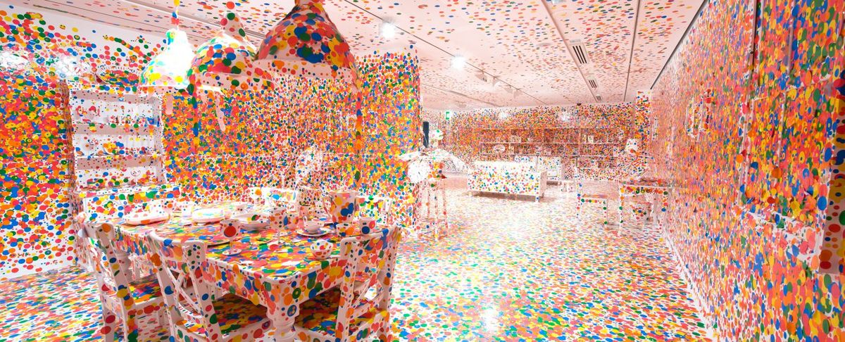 Yayoi Kusama, The Obliteration Room (2002 to present) © Yayoi Kusama