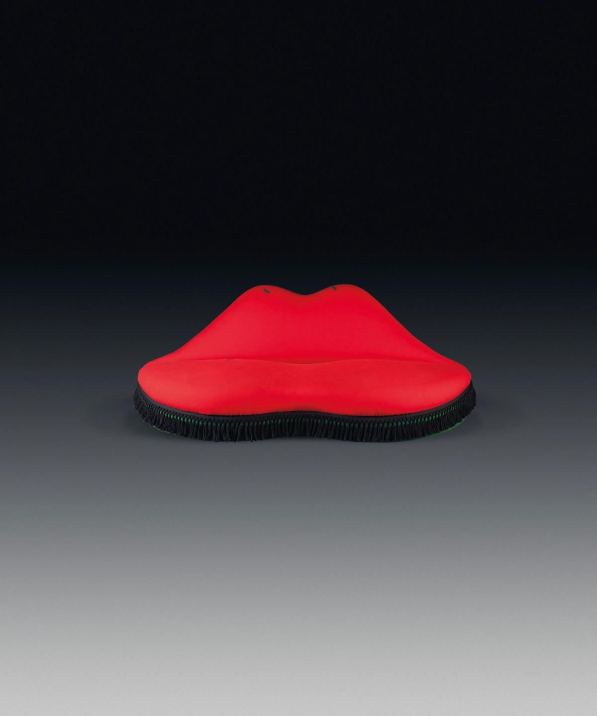 Salvador Dalí's and Edward James's Mae West Lips Sofa (1938) DCMS
