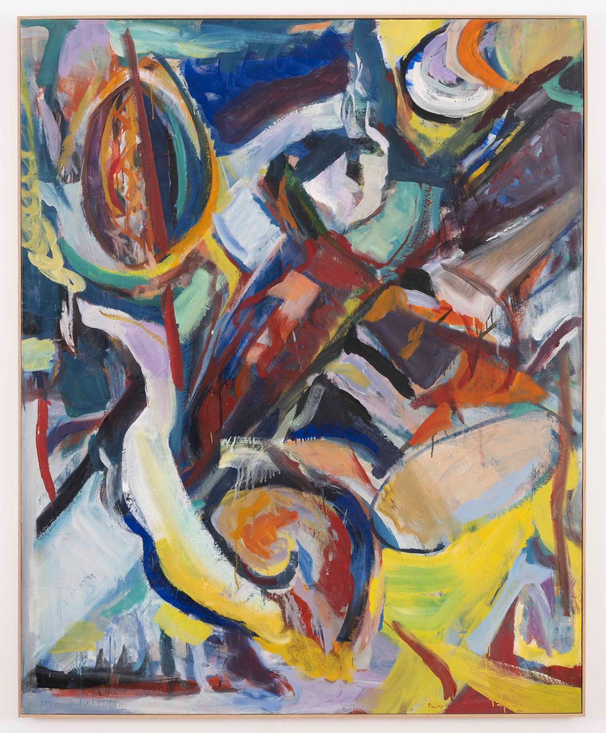 Shirley Jaffe, Expression I, 1963 Bertrand Huet / Tutti image. © ADAGP, 2023. Courtesy of Shirley Jaffe Estate and Galerie Nathalie Obadia, Paris / Brussels