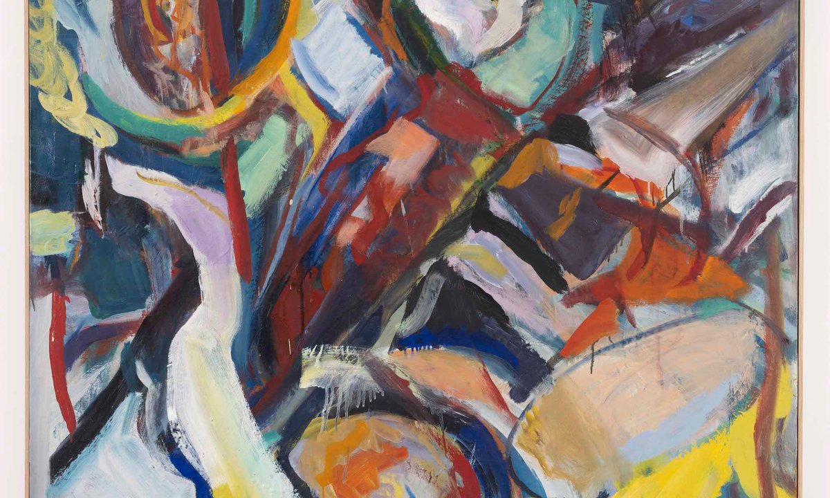 A homecoming for Summary Expressionist Shirley Jaffe at Tefaf New York A homecoming for Summary Expressionist Shirley Jaffe at Tefaf New York