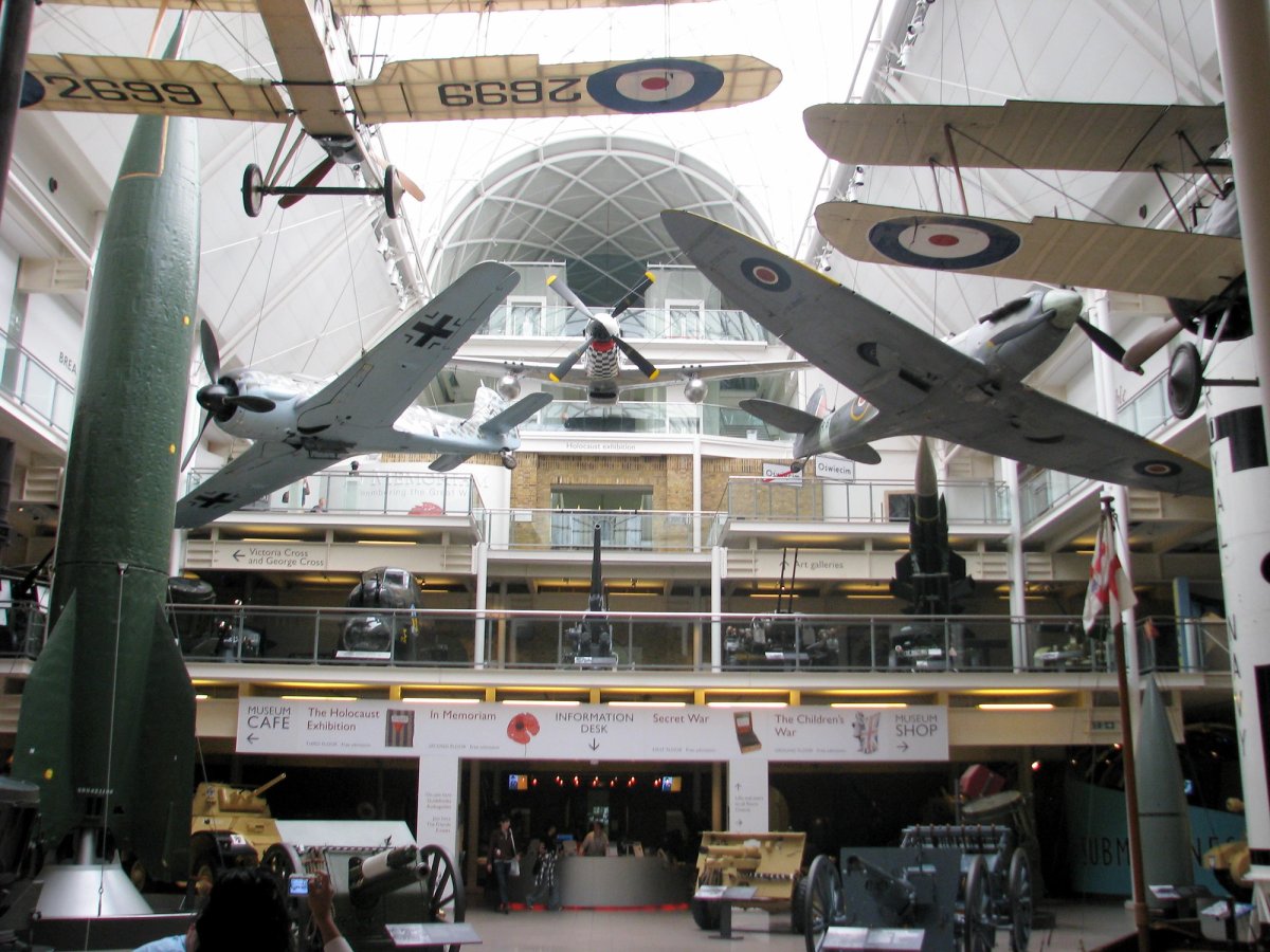 The Imperial War Museum in London is one of the Imperial War Museums' five sites