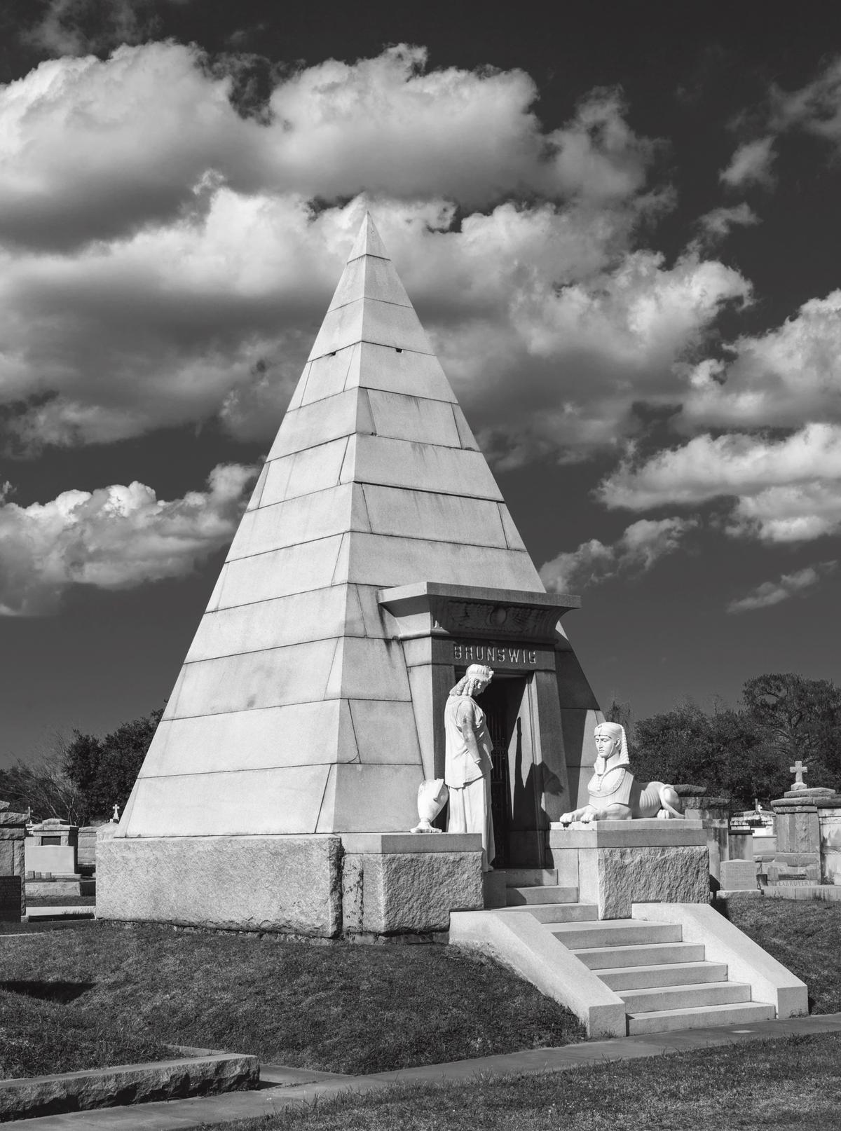The mausoleum of Lucien N. Brunswig (1890s) © 2019 Robert S. Brantley
