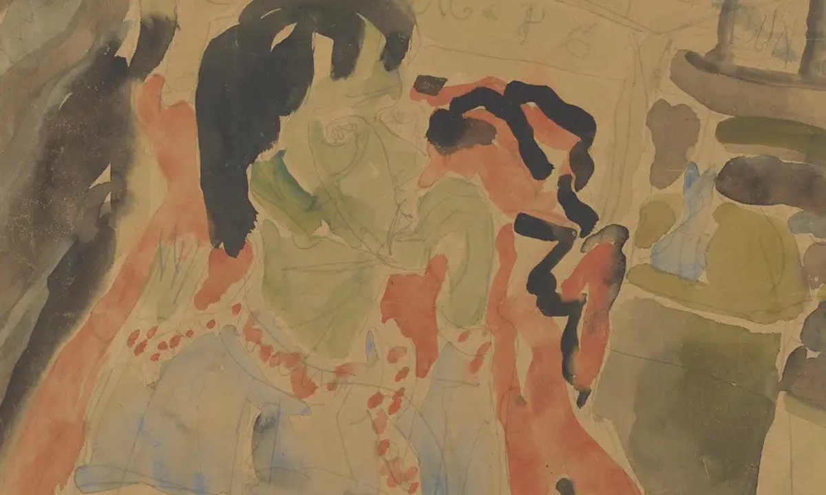 Nazi-looted Kirchner watercolour goes to the Virginia Museum of Fine Arts