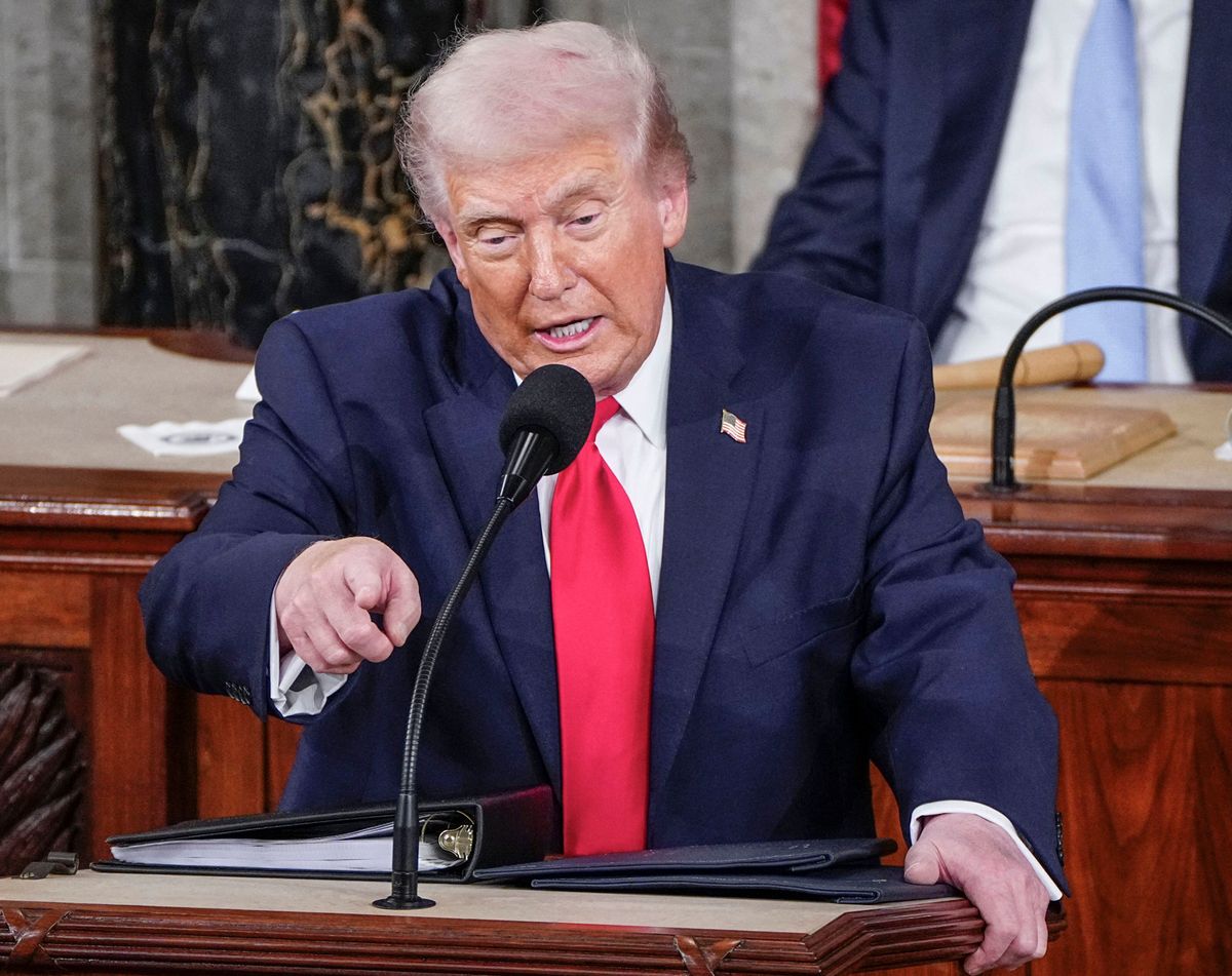Six members of the Supreme Court voted that the tariffs imposed by US president Donald Trump were unconstitutional, as setting rates of taxation is a congressional power UPI/Alamy Live News