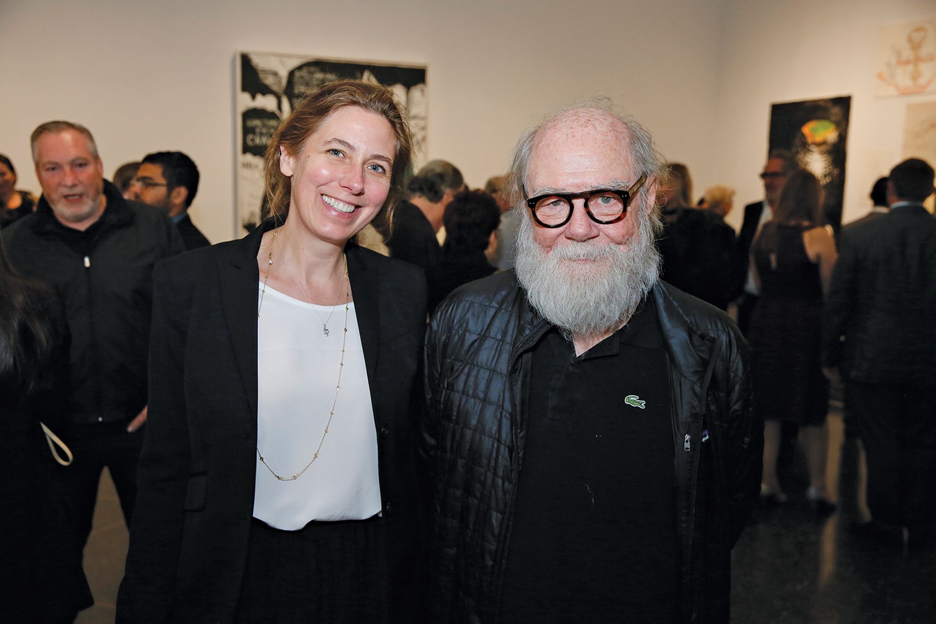 Whitney McVeigh and Paul McCarthy during the opening reception for Plato in LA Contemporary Artists’s Visions at the The Getty Villa Photo by Ryan Miller/Capture Imaging