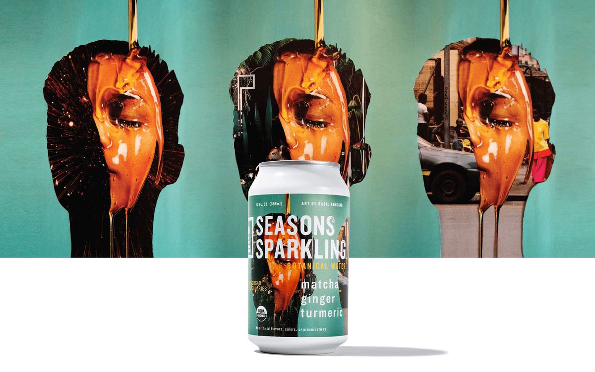 Sparkling stuff: Seasons Sparkling with art work by Basil Kincaid © Seasons Sparkling