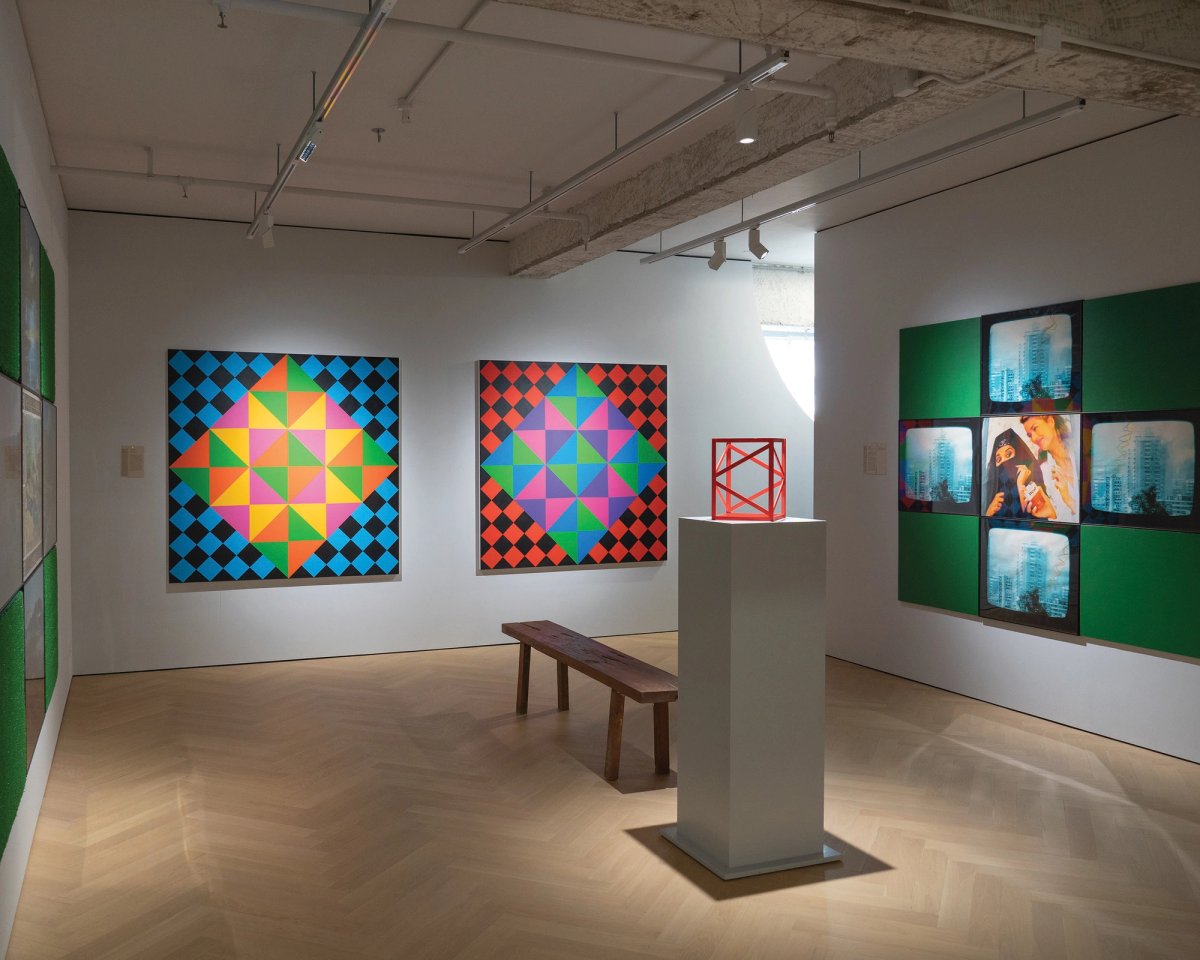 Siah Armajani and Rasheed Araeen's exhibition Two Manifestos at Rossi & Rossi Wong Chuk Hang Courtesy of Rossi & Rossi