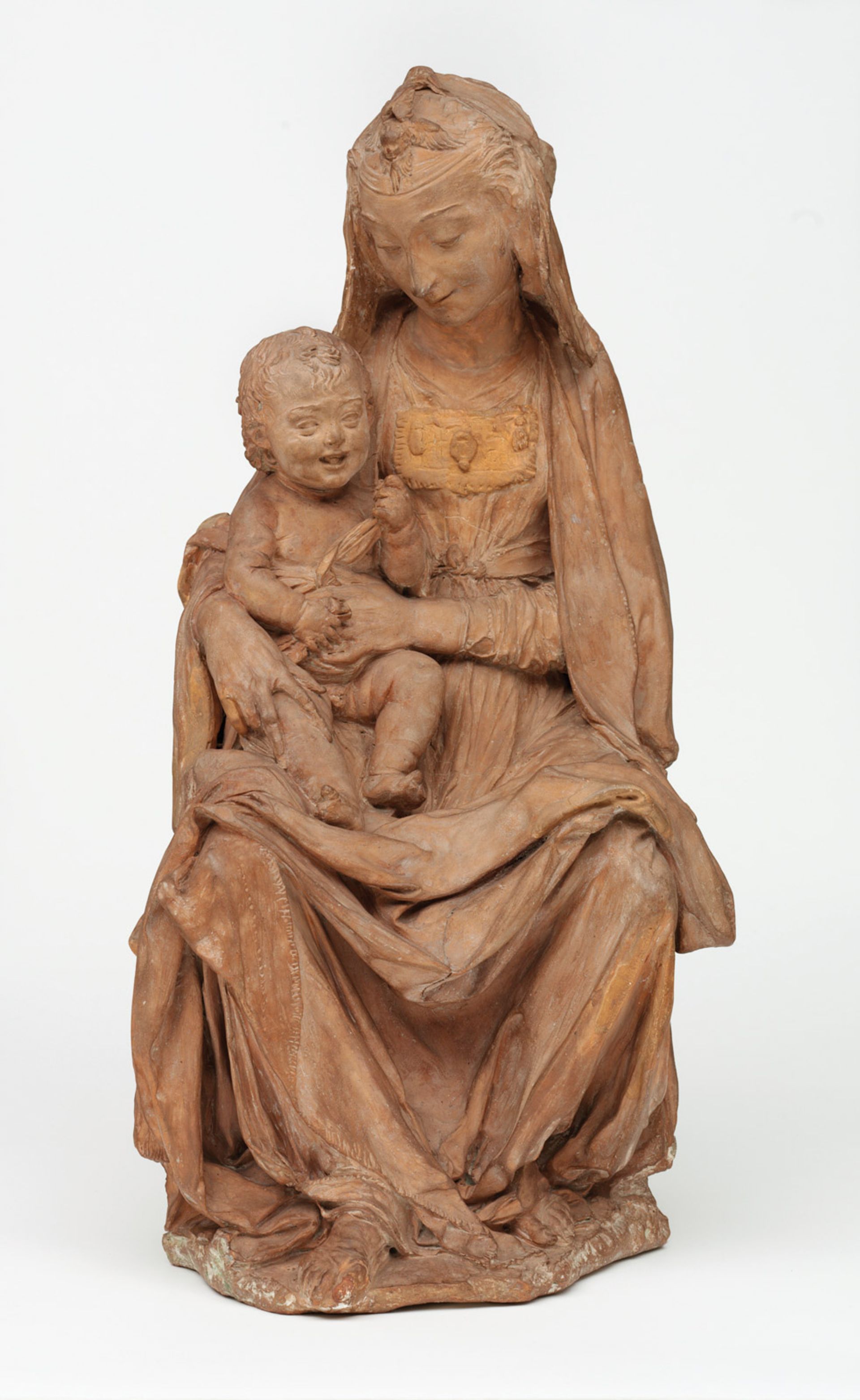 The Virgin and Laughing Child (around 1472), in the V&A’s collection, has now been attributed to Leonardo © Victoria & Albert Museum, London