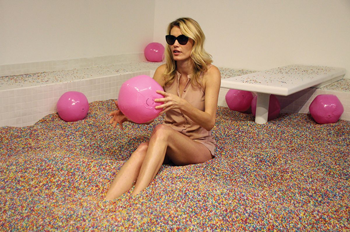 Art as experiential installation: sprinkle heaven at the Museum of Ice Cream © Christina Horsten